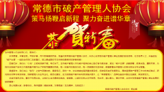 常德市破产管理人协会杨业福会长新